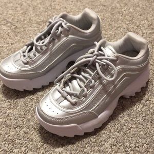 Avia Memory Foam Chunky Tennis Shoes